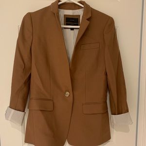 J crew regent blazer - camel - 0 - good condition